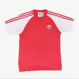 Adidas 3-Stripes Coral T-Shirt